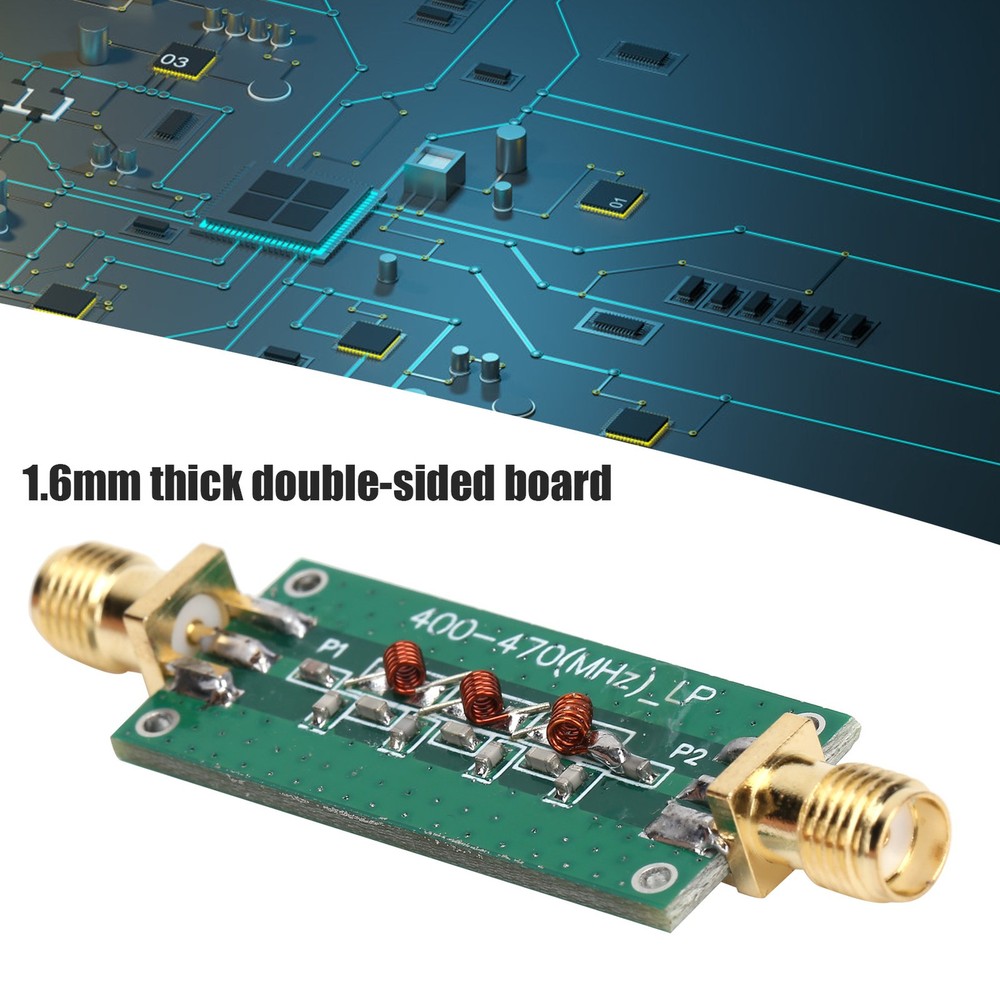 Low Pass Filter Module LPF 400‑470MHZ PCB Electronic Component Power BEA
