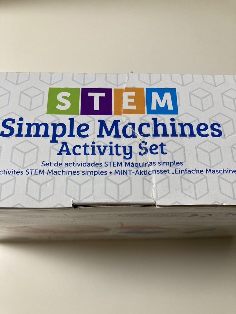Learning Resources Simple Machines Activity Set STEM 19 Piece Set Complete Age5+