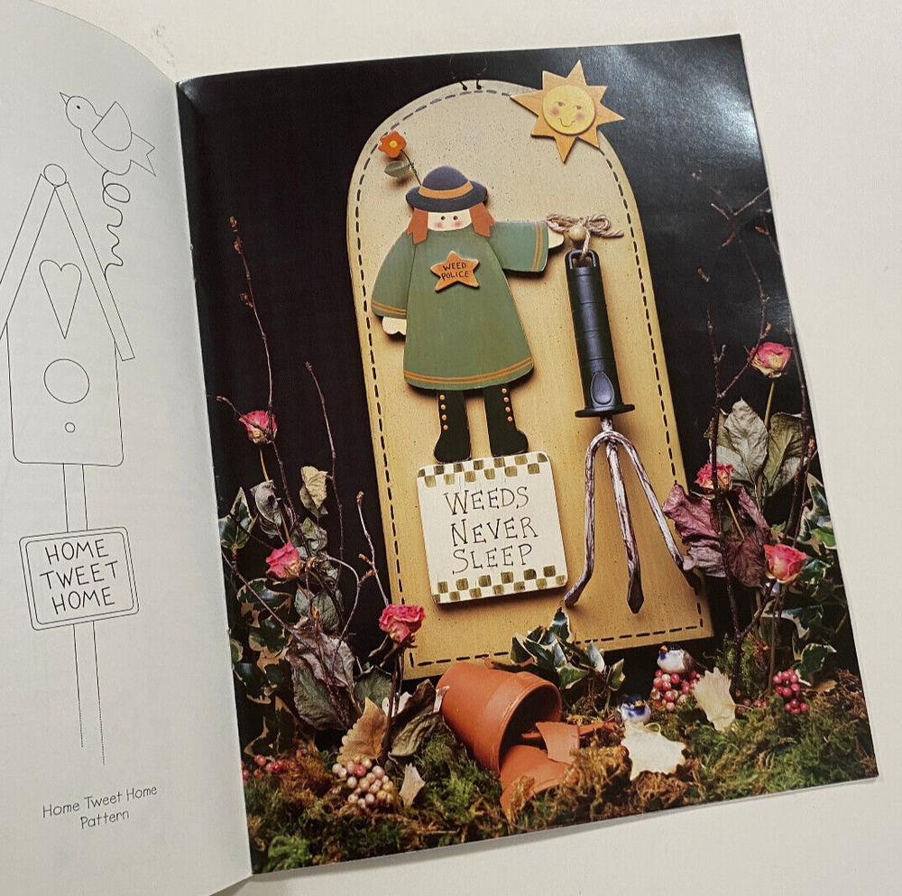 MY LITTLE GARDEN Patterns / Instructions / Cute Spring theme by Margaret Wilburn