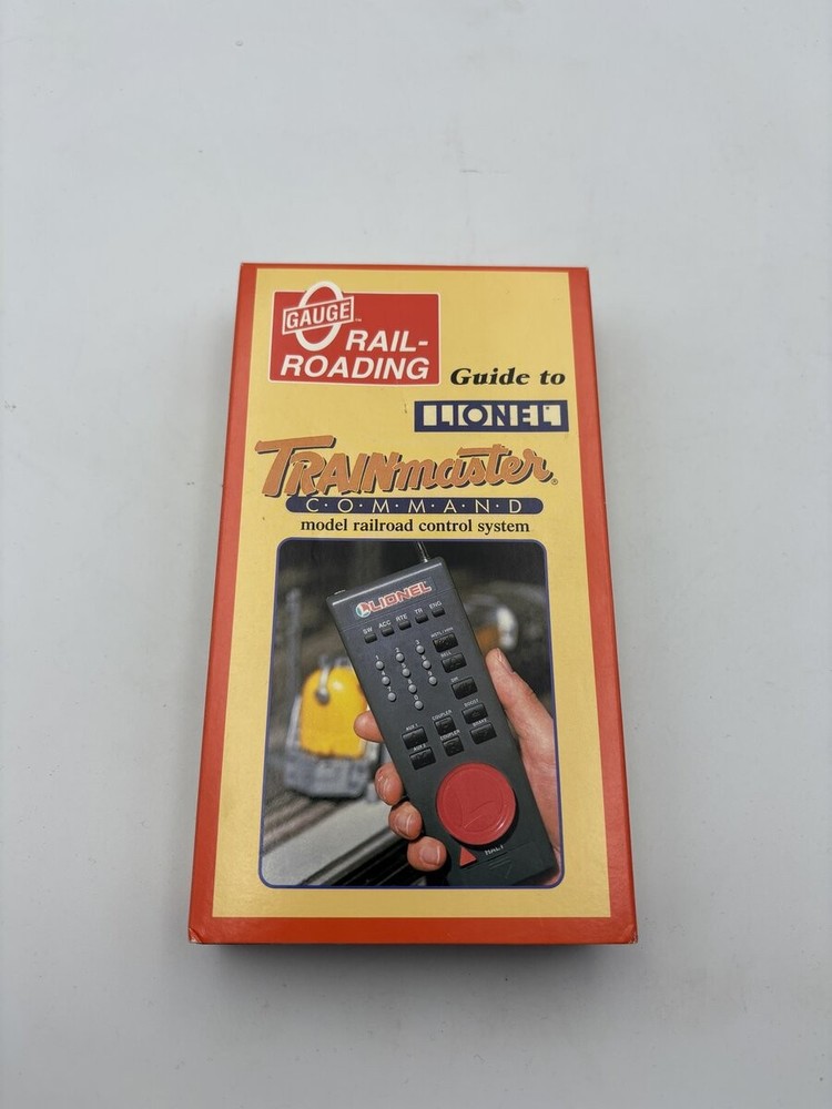 Lionel O Guide To Lionel Trainmaster Command VHS Tape NIB