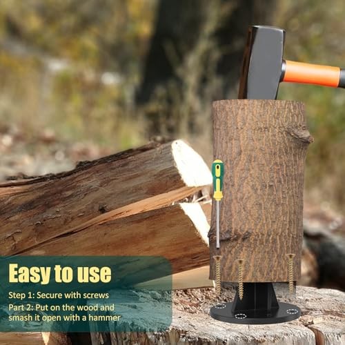 Wood Splitters for Firewood 5.71" Log Splitter Kindling Splitter Tool 1 Pack