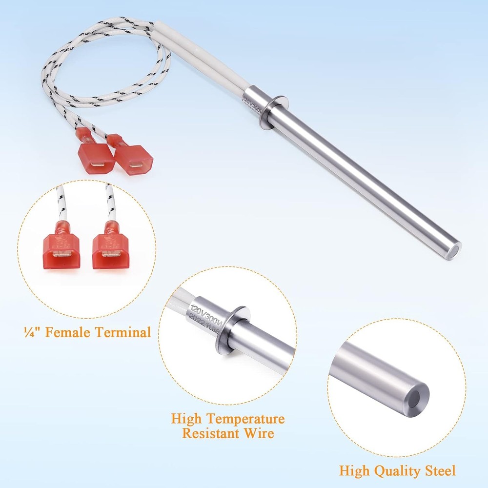 Criditpid Replacement SRV7000-660 Igniter for PelPro PP130, PP60, PP70...