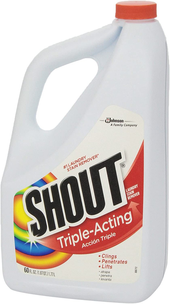Powerful Active Enzyme Stain Remover Spray - 60oz Refill for Fresh Laundry