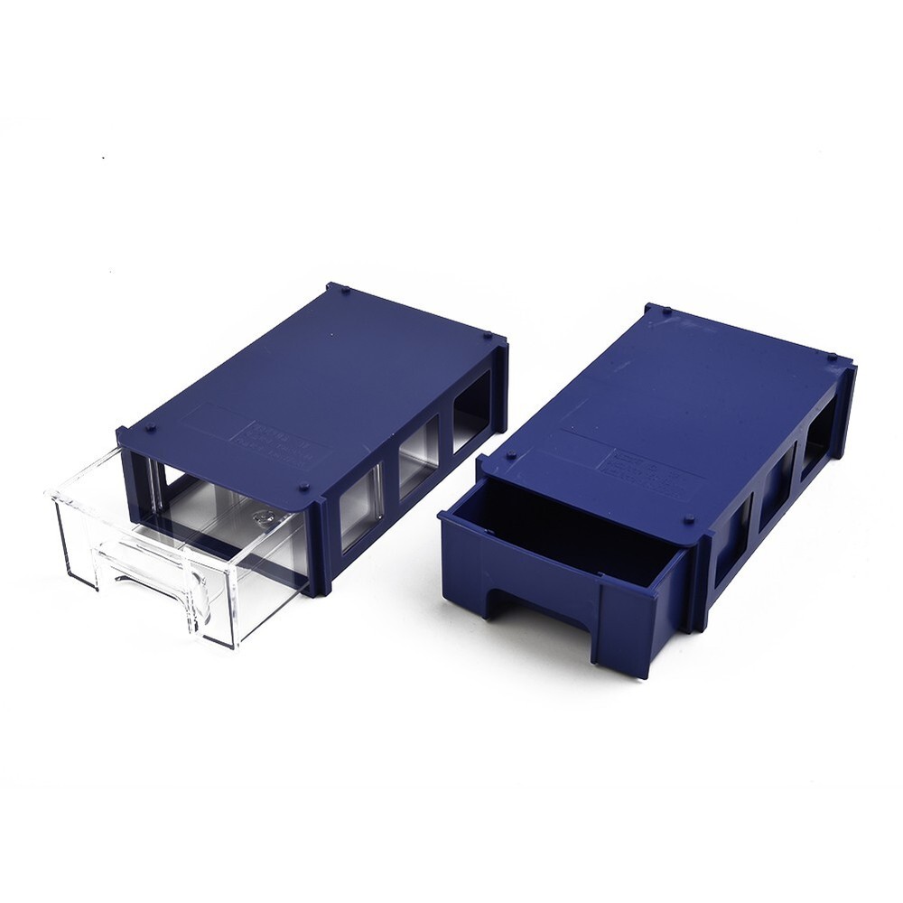 1PC Stackable Plastic Small Hardware Parts Organizer Garage Storage-Box