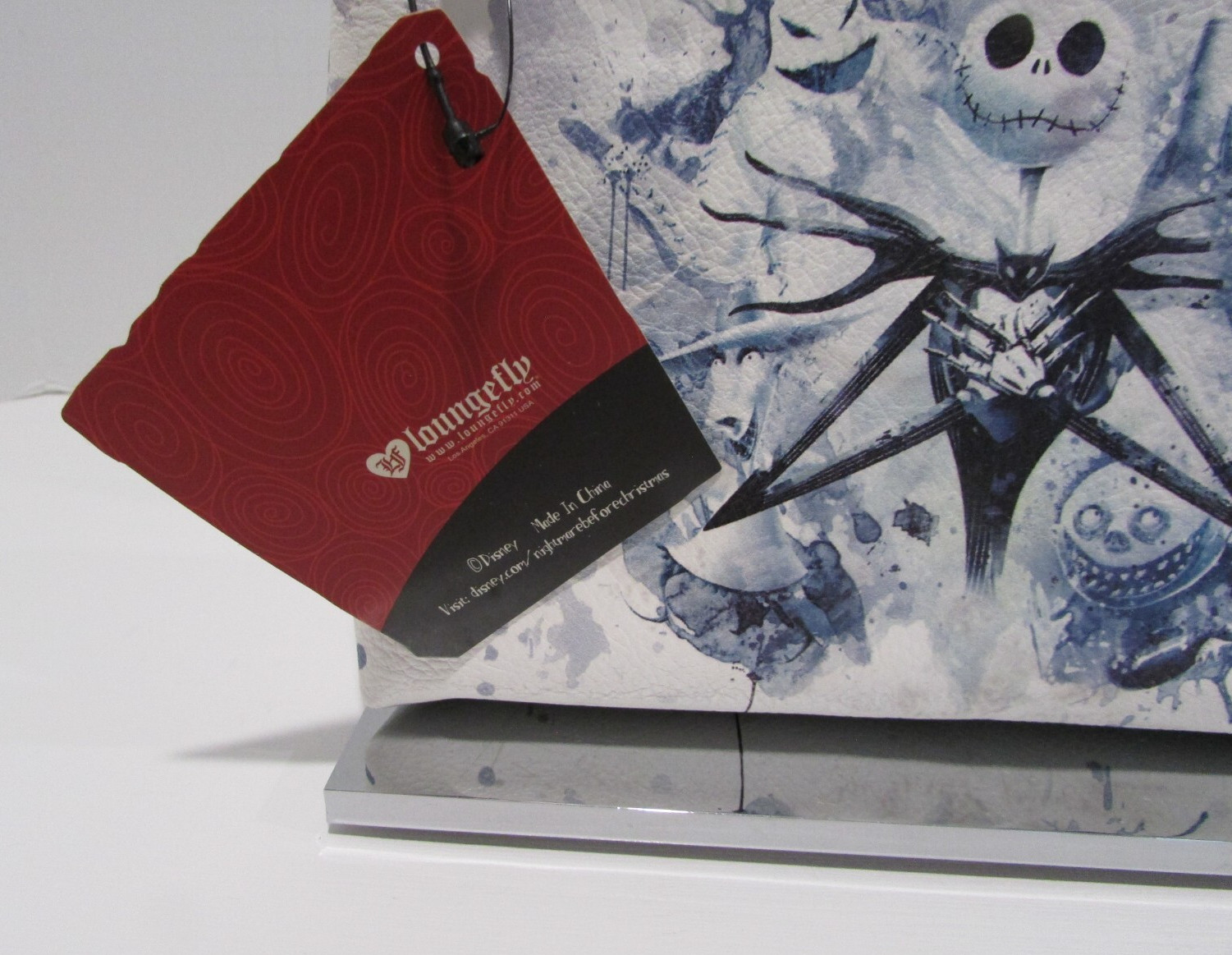 Disney Loungefly Nightmare Before Christmas Cosmetic Make-up Bag Pouch NWT RARE