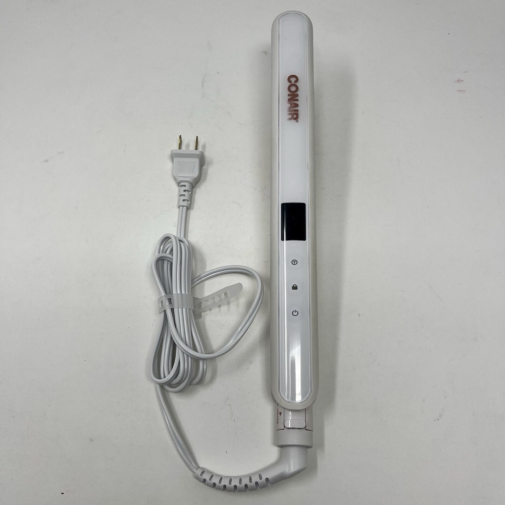 Conair Double Ceramic Flat Iron, 1-inch Digital Flat Iron