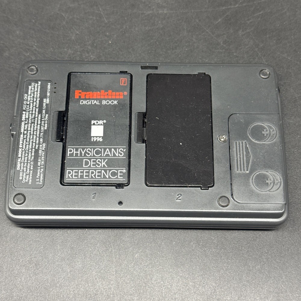 Franklin Digital Book System Pocket DBS-2 Tested