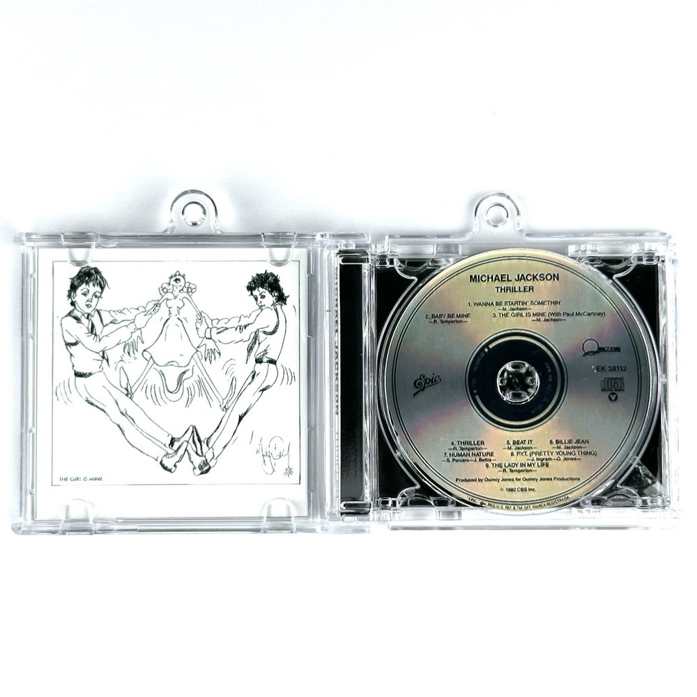 Thriller - Mini CD Keychain