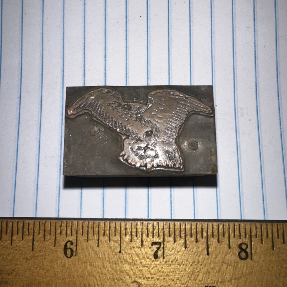 Print Block ( Majestic Eagle ) Copper Face￼