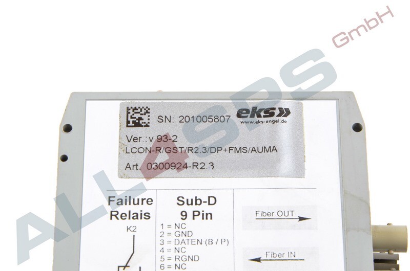 EKS BUS TERMINATION 0300924-R2.3, RS485
