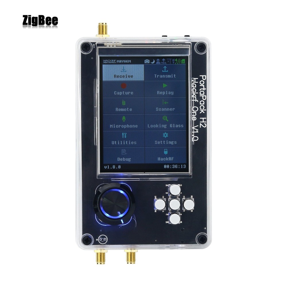 Upgraded PortaPack H2 3.2" LCD + Shell Assembled + Antenna + USB Cable