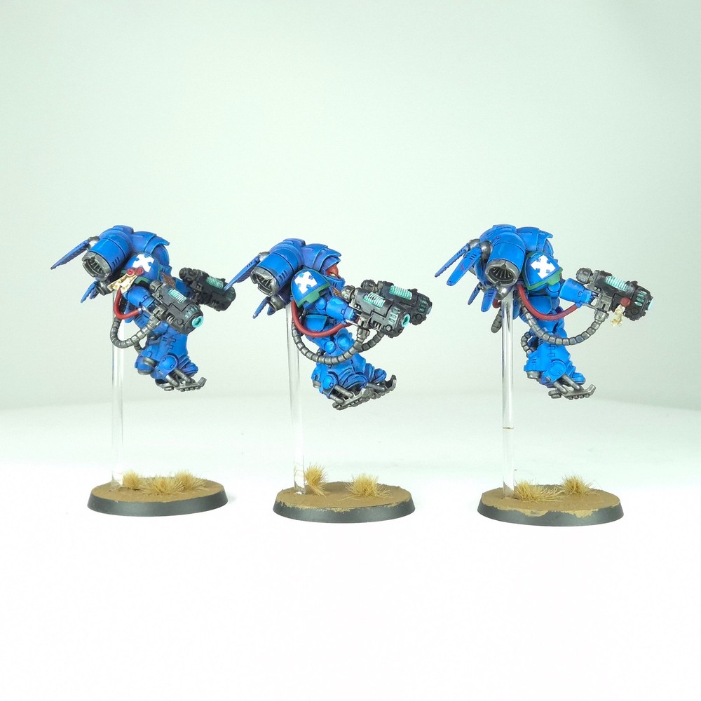 Inceptors Ultramarines Painted Space Marines Warhammer 40k