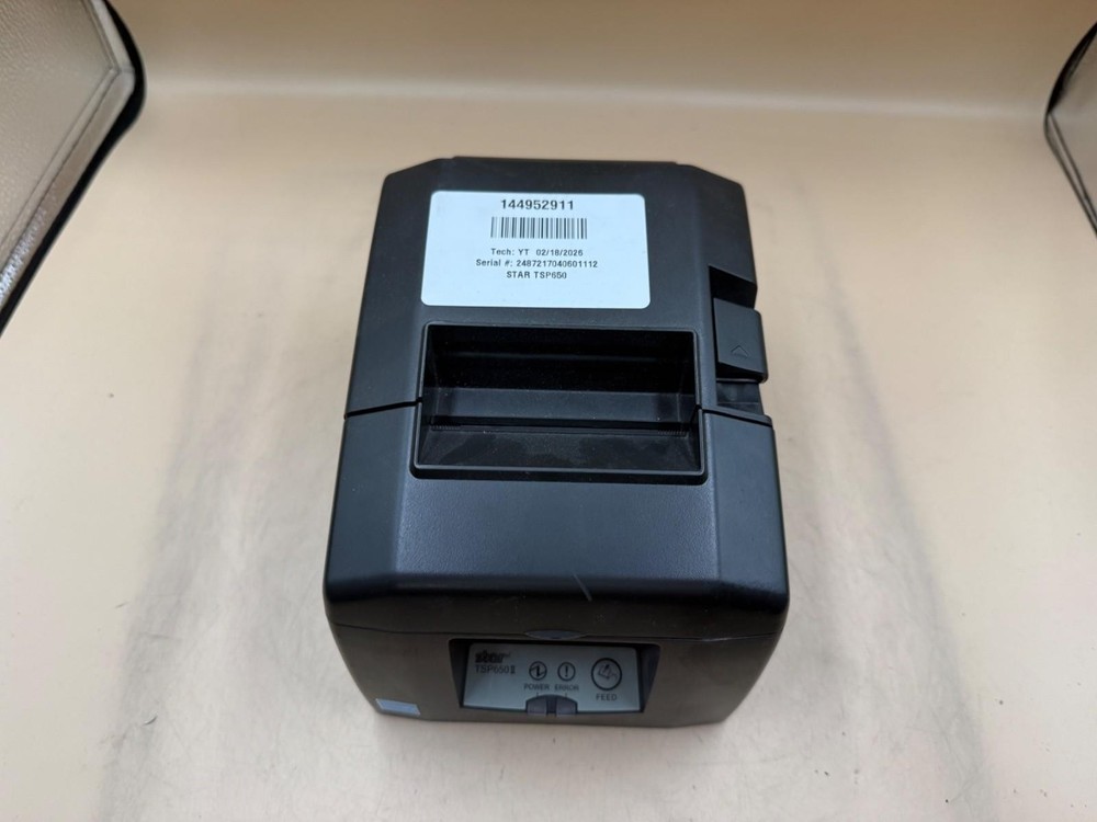 Star Micronics TSP650 Thermal Receipt Printer Sheet Cutter