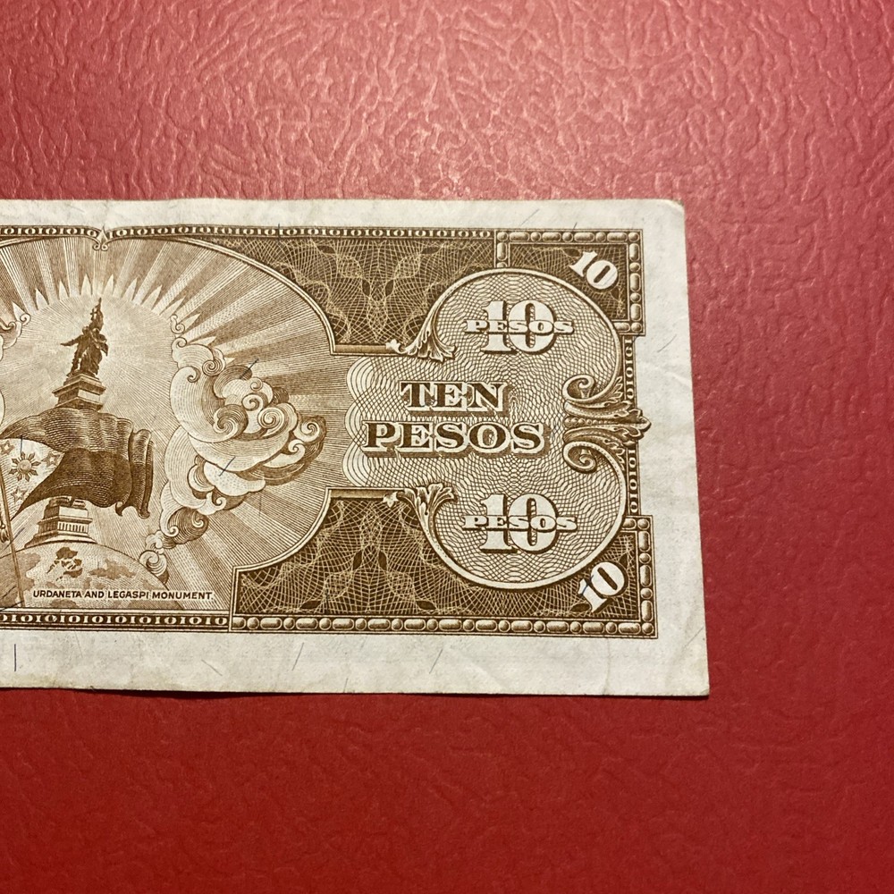 Philippines- 10 Pesos- 1949