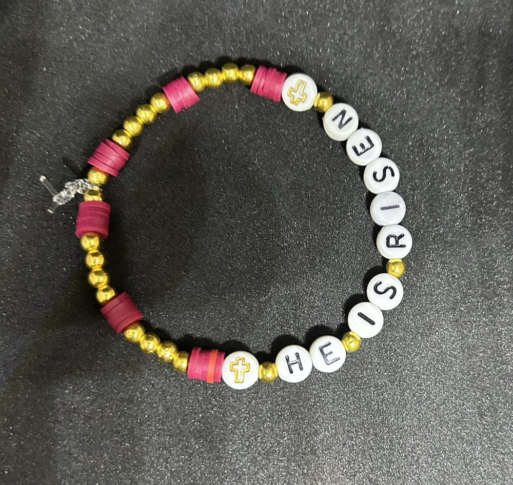 He Is Risen (Happy Easter) Heishi Bracelet