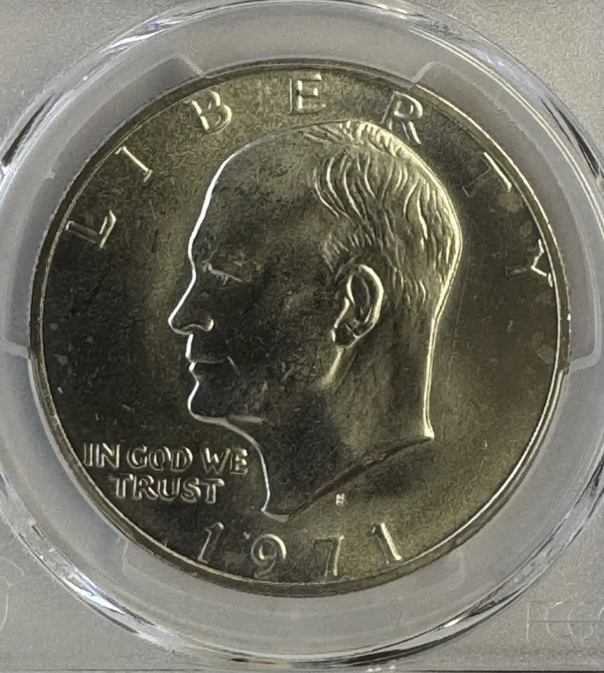 1971-S PCGS MS67 SILVER EISENHOWER IKE DOLLAR