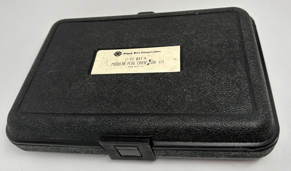 Black Box FT047A Modular Plug Crimp Tool Kit. Used only few times