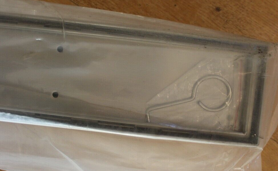 Thunderbird SDLN-36-TG - 36" Linear Shower Drain for Tile Insert Stainless Edge