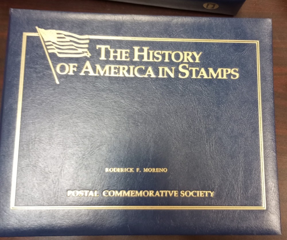 US  History Stamp Collection Nostalgia book