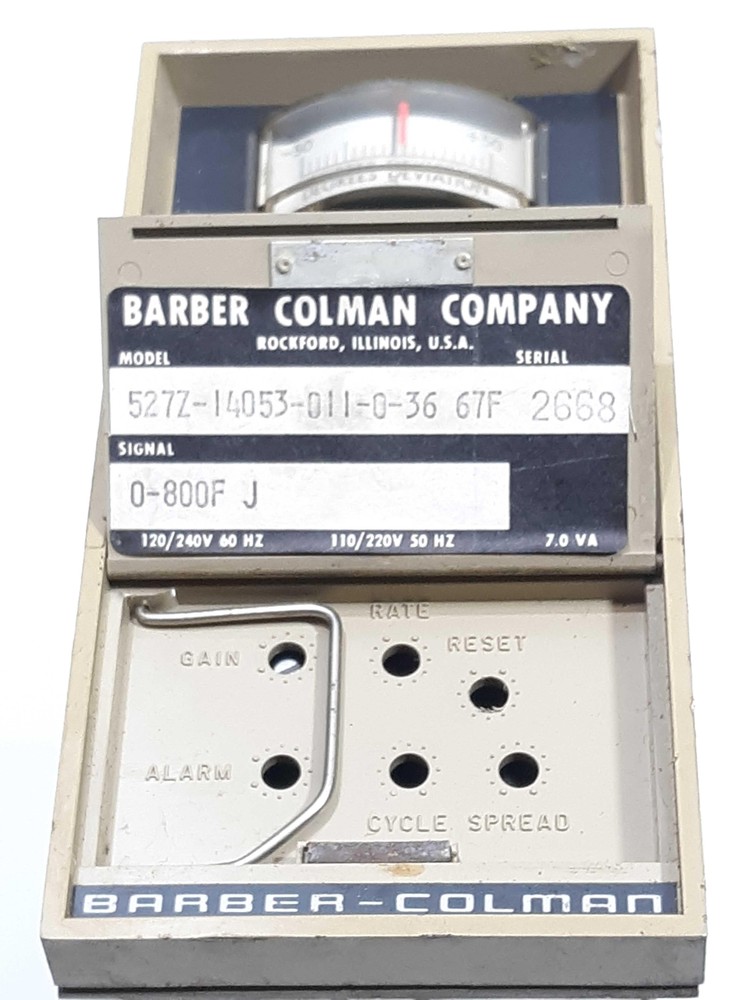 Barber-Colman 527Z-14053-011-0-36 67F Solid State Controller 120/240V