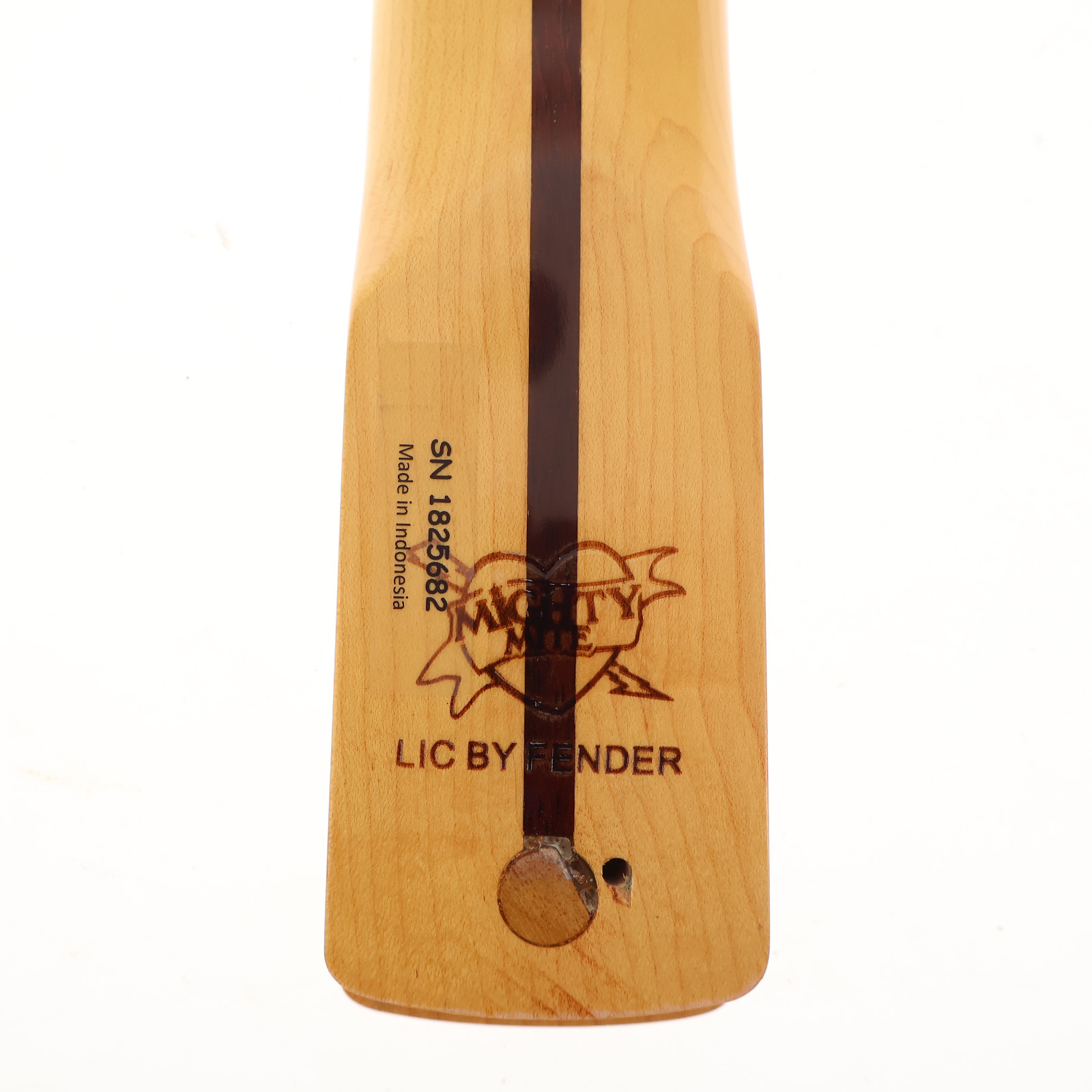 Mighty Mite Strat® Vintage Finish Neck Maple Fingerboard and 10mm Tuner Holes