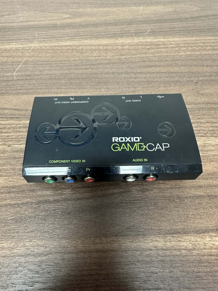 Roxio GameCap HU348-E Component Video Input Retro Gaming Capture Very Good 4E