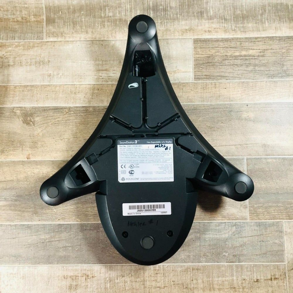 Polycom Soundstation 2 Basic Non Expandable Conference Phone Wall Plug Carry Bag