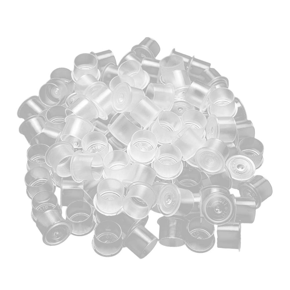 Versatile 300pcs Tattoo Ink Cups Set - Small, Medium, Large - Durable Design