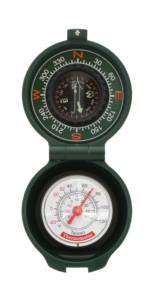 Coghlan's Compass with Thermometer for Thermometer, Multi