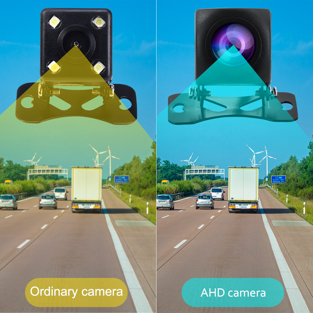 AHD/CVBS Car Backup Camera Waterproof RearView Night Vision Reverse 1080P Camera