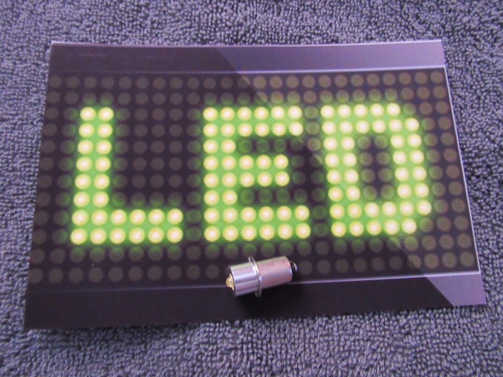 Ryobi 18v Flashlight -Worklight LED Replacement Bulb / 5 Watt High Output