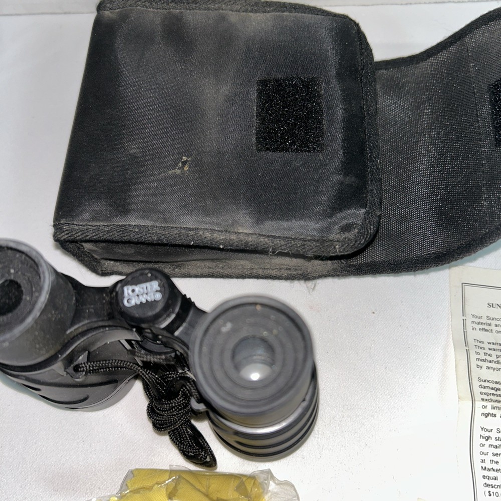 Foster Grant Binoculars With Case