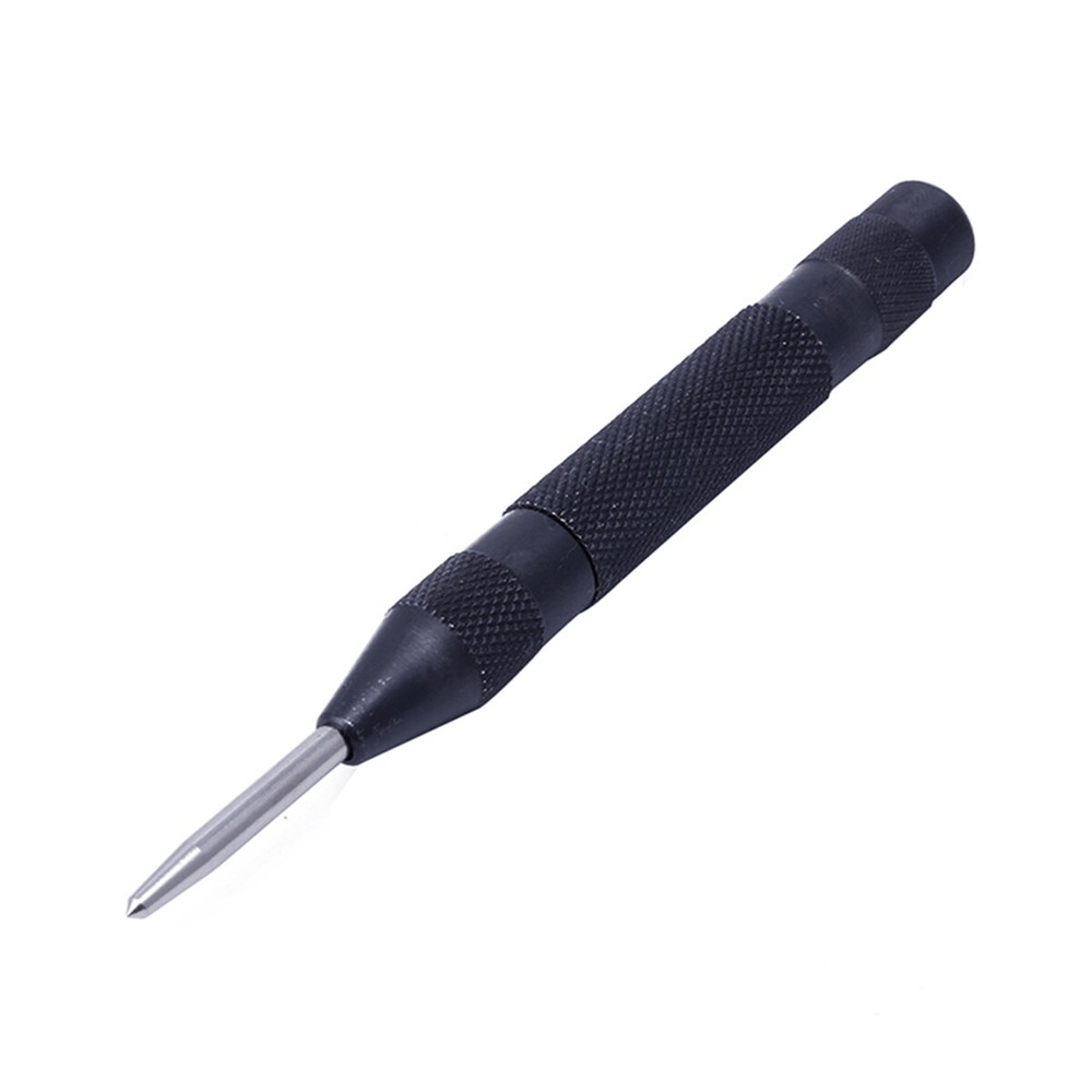 4PCS Automatic Center Punch Strike Spring Loaded Marking Starting Hole Tool Set