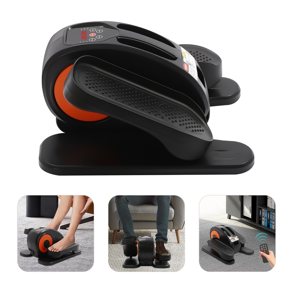 Mini Under Desk Electric Elliptical Machine with LED Display and Remote Control