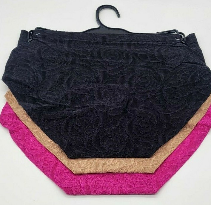 PRIMA VALENTINA MICROFIBER NO PANTY LINES BRIEF PANTIES, Small, M, L, XLarge