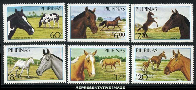 Philippines Scott 1747A-1747F Mint never hinged.