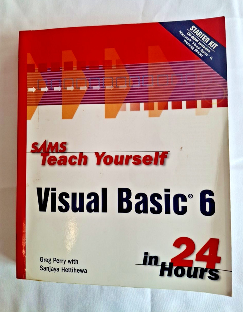 SAMS Teach Yourself Visual Basic 6 in 24 hours incluses CD