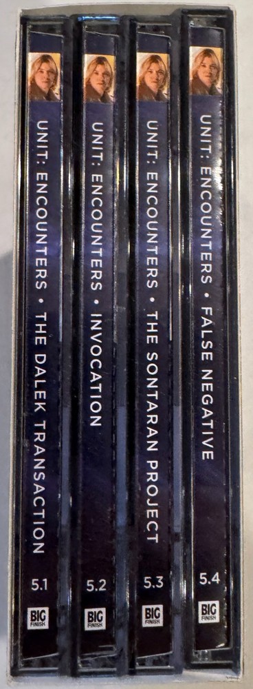 UNIT 5 - Encounters Big Finish Doctor Who CD set