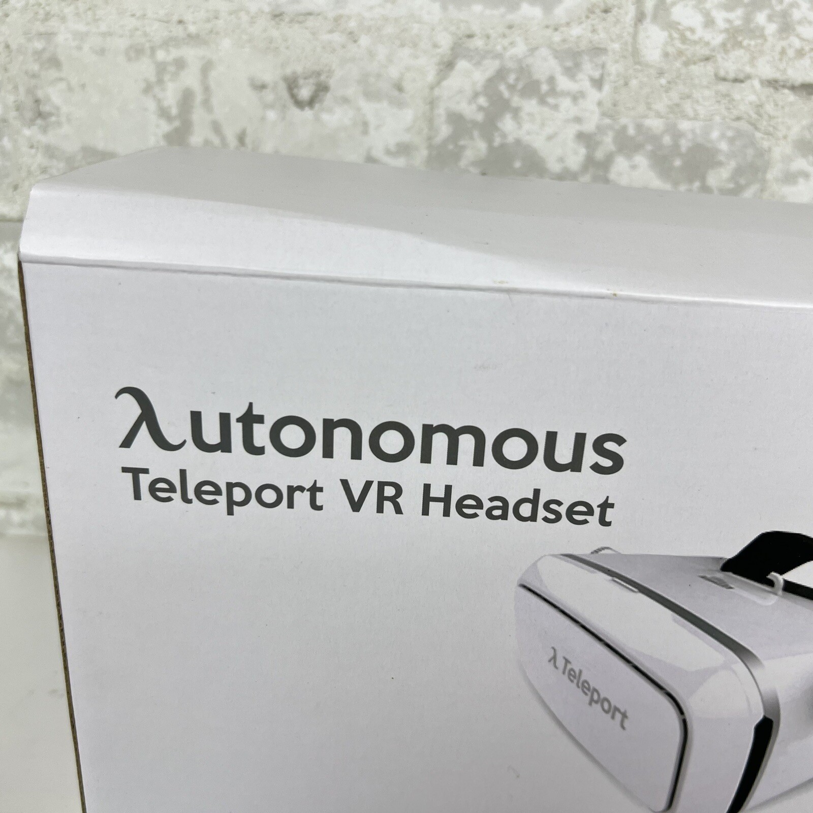 Autonomous (A45) Teleport VR Headset / Phone Goggles / Virtual Reality/White New