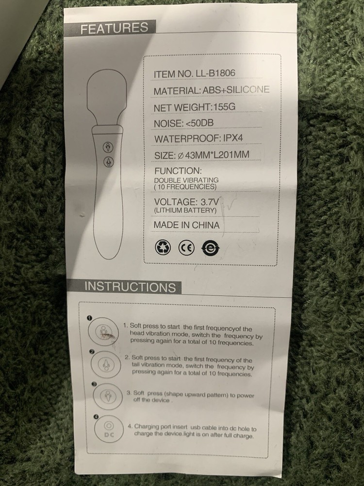 Vibrator Shape Of Love LL-B1806
