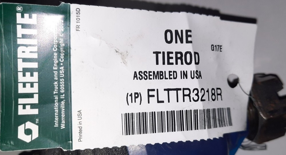 FLTTR3218R INTERNATIONAL RH THREAD GREASEABLE TIEROD END