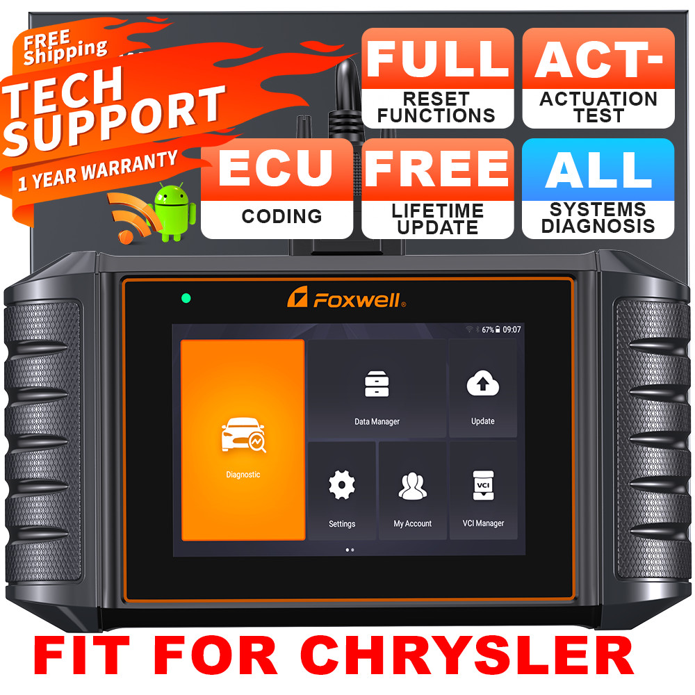 For Chrysler Dodge  Bidirectional Car OBD2 Scanner Diagnostic Tool E-CU Coding