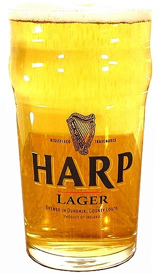 Harp Nonic Imperial Pint Glass, 20oz. (#1025)