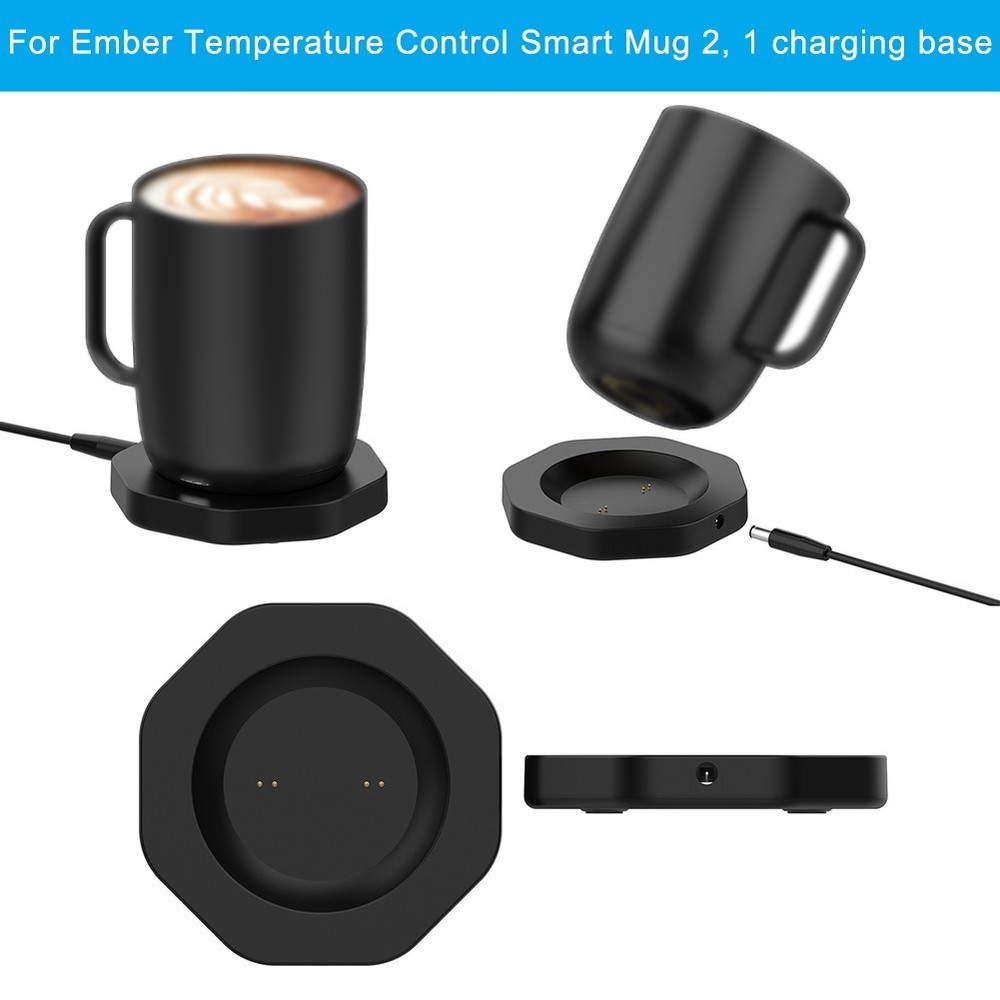 For Ember Temperature Control Mug Charging Dock Black with ABS Material