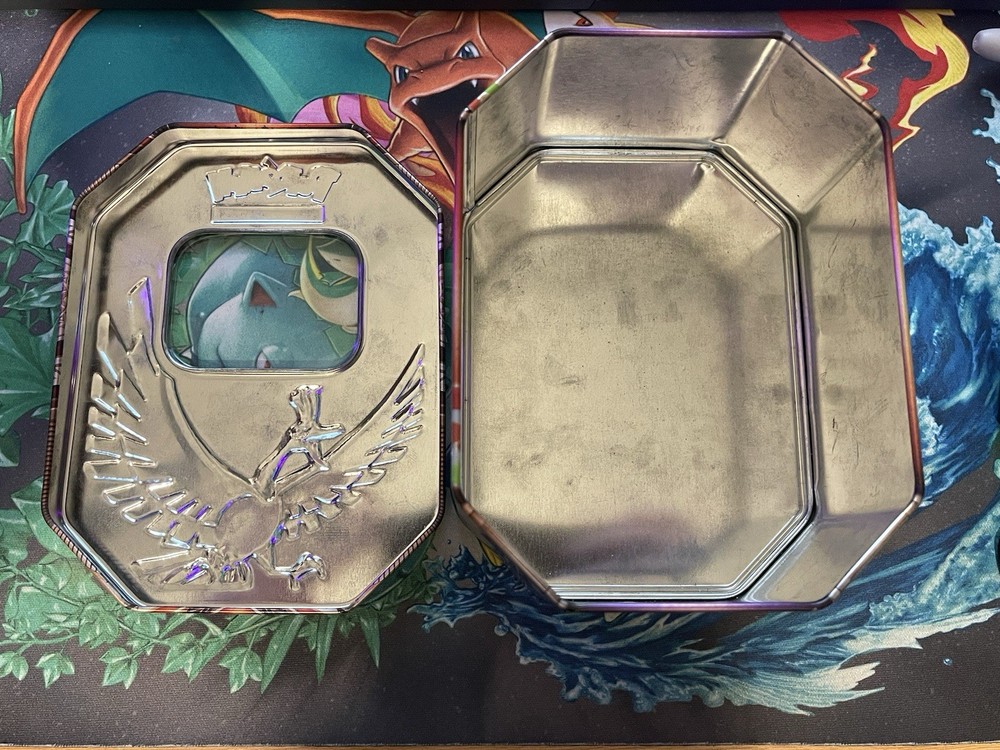 *Empty Tin* Pokemon TCG Ho-OH Empty 2017 Tin