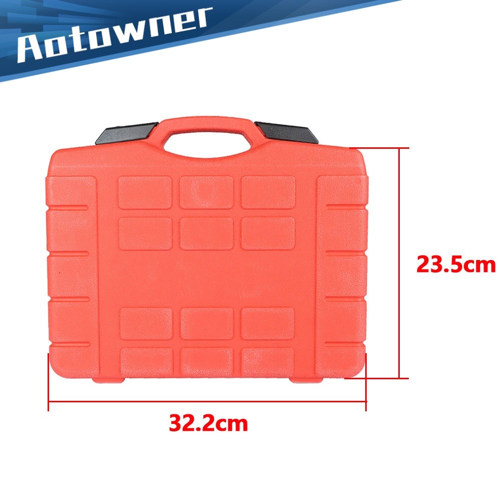 Ball Joint Separator Tie Rod Pitman Arm Puller Front End Service Tool Kit w/Case