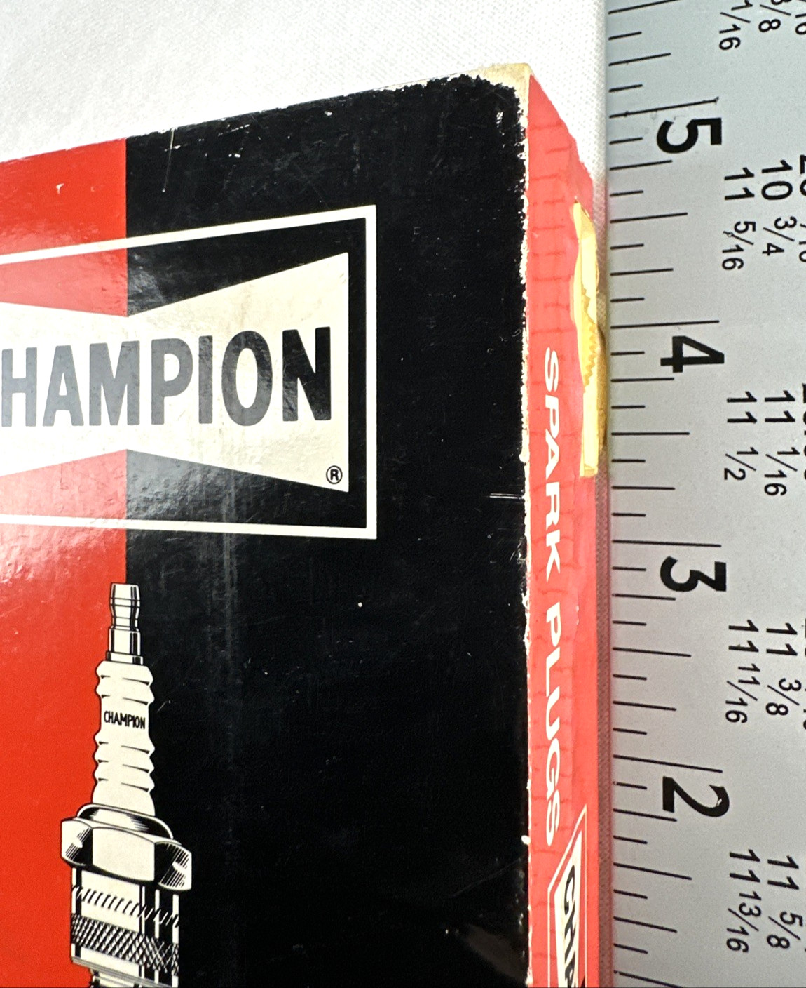 Vintage Champion Spark Plug Transistor Radio, Works (Video), Free Ship