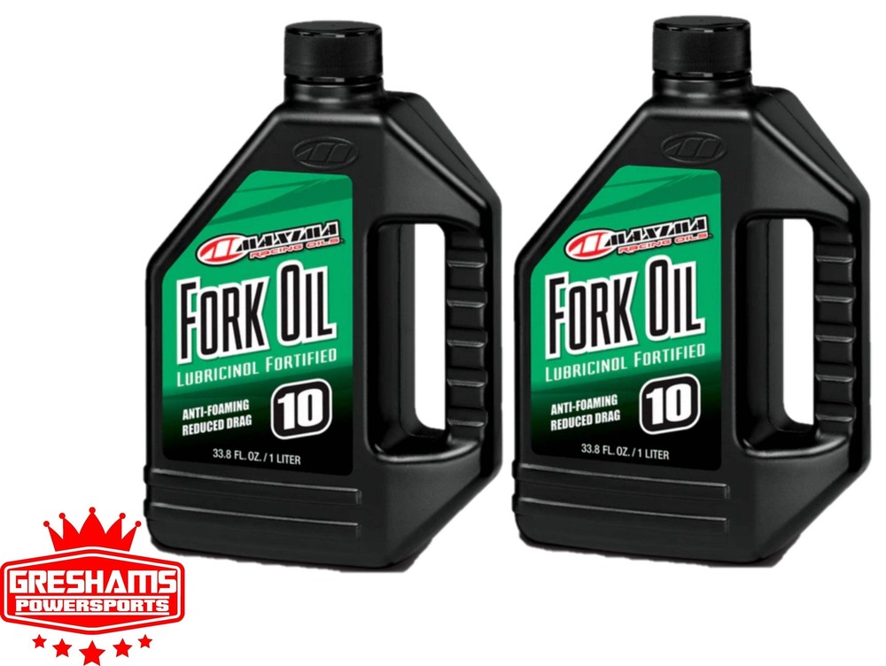MAXIMA (2 PACK) 10W FORK FLUID 1 LITER 55901