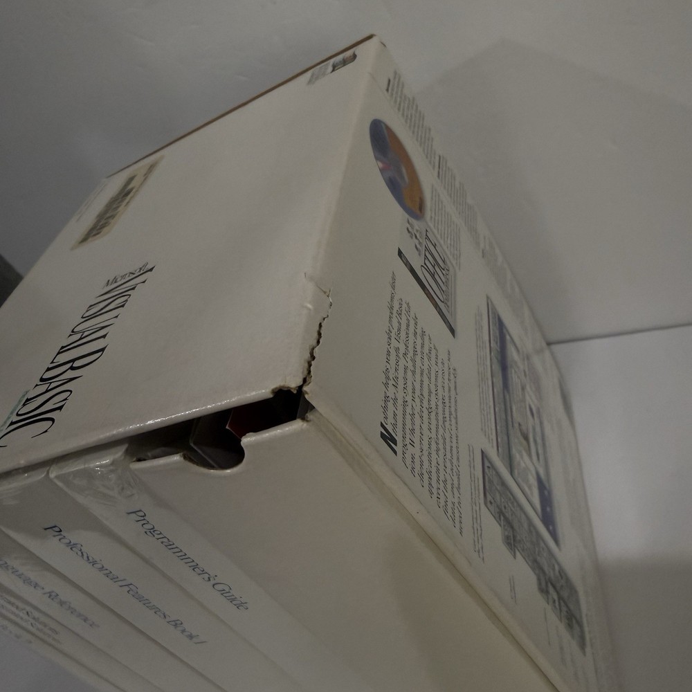 RARE Vintage Microsoft Dev Software Lot Visual Basic C++ FoxPro Promo NFR Box