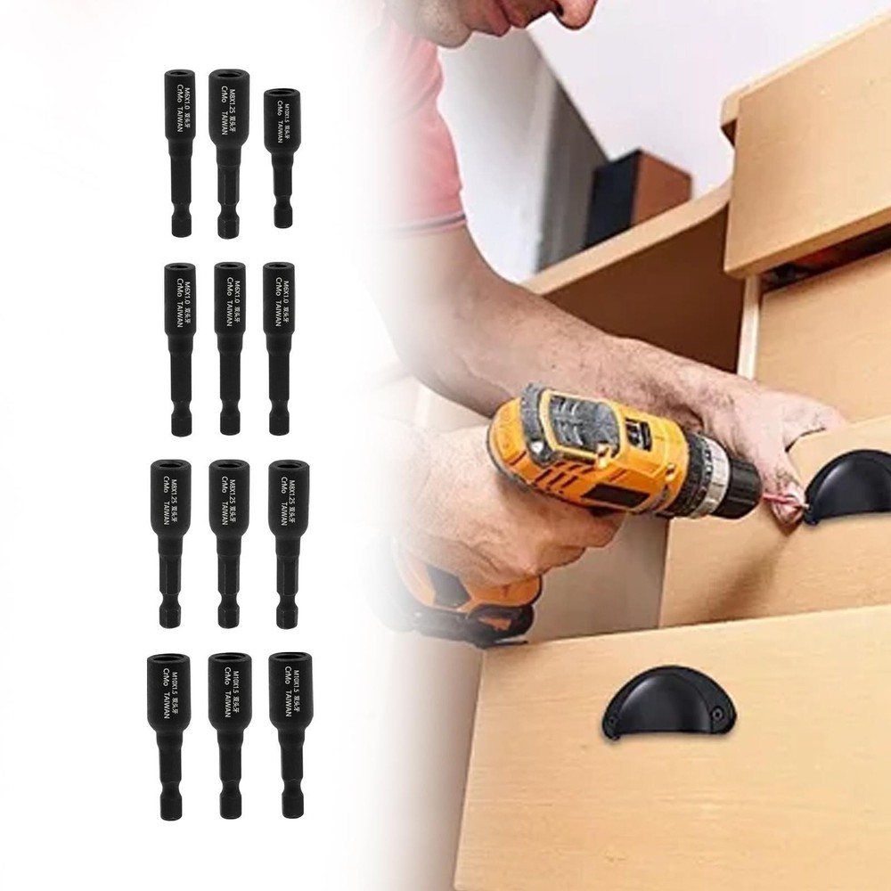 3 Pieces Hanger Bolt Drivers Hanger Bolt Install Tool Sturdy Drill Driver Bits